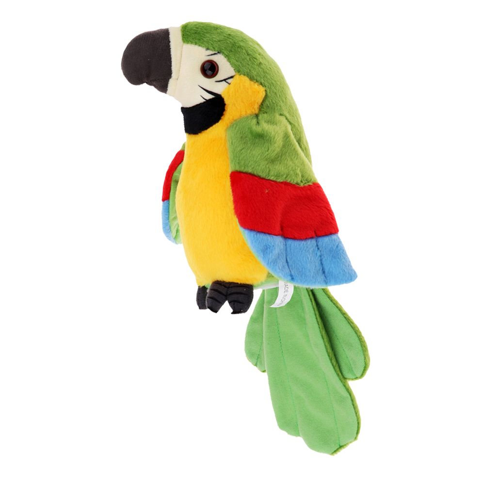 marque generique - Peluche Parrot Parrot Electronic Animal Pet Toy Gift For Kids Children Green - Accessoires et pièces
