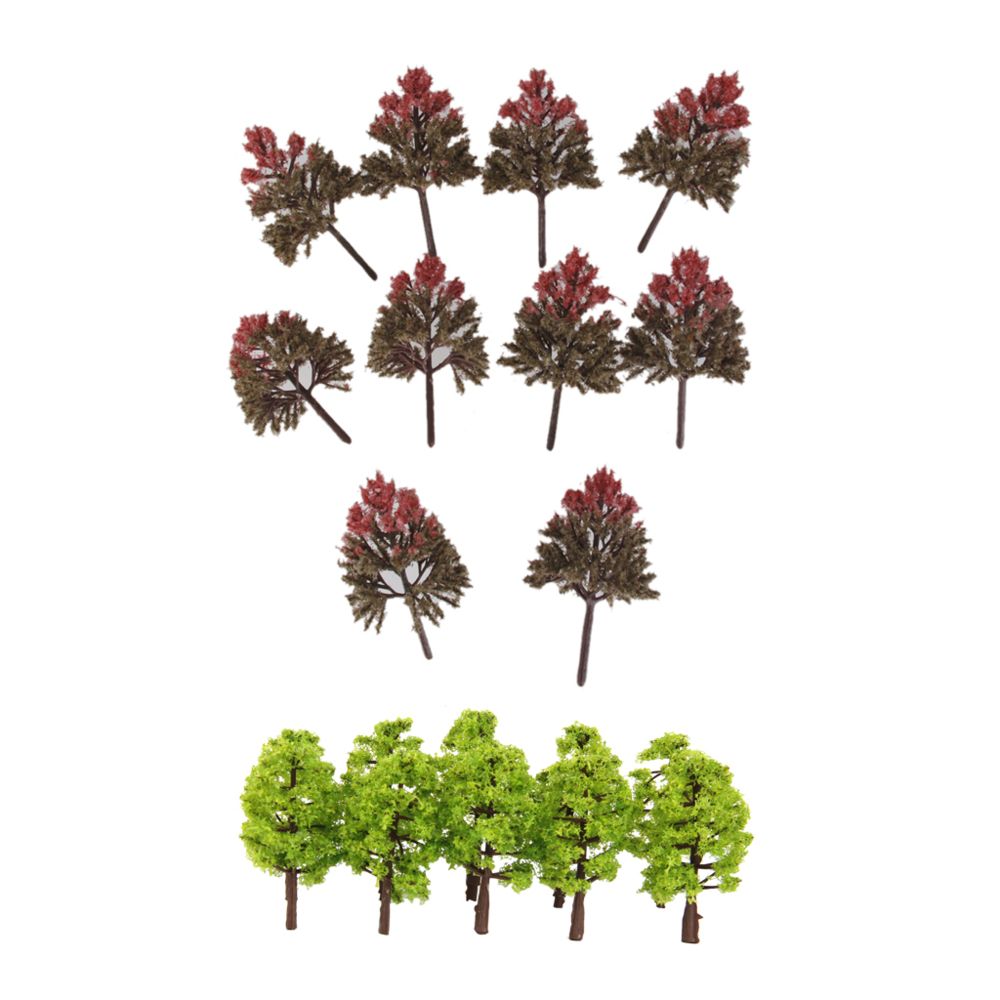 marque generique - Painted Layout Tree Toys Scène de forêt tropicale - Accessoires maquettes