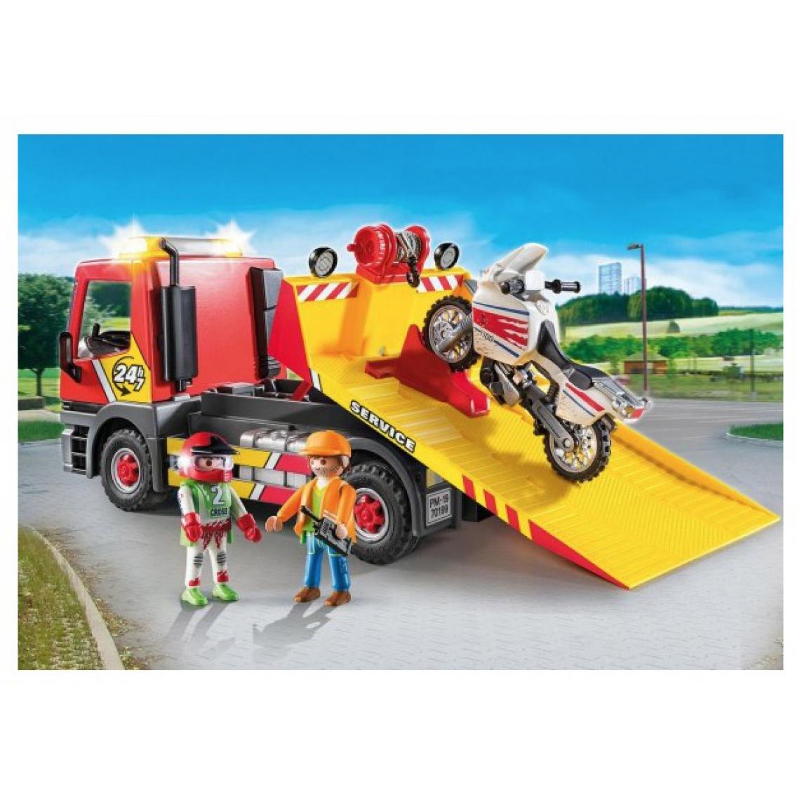 Playmobil - 70199 Camion de depannage, Playmobil City Life - Playmobil
