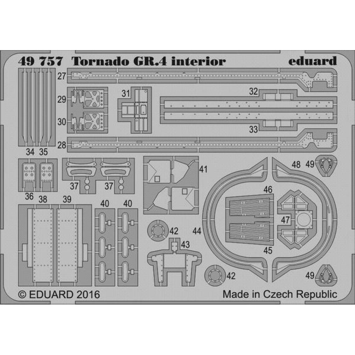 Eduard - Tornado GR.4 interior for Revell - 1:48e - Eduard Accessories - Accessoires et pièces