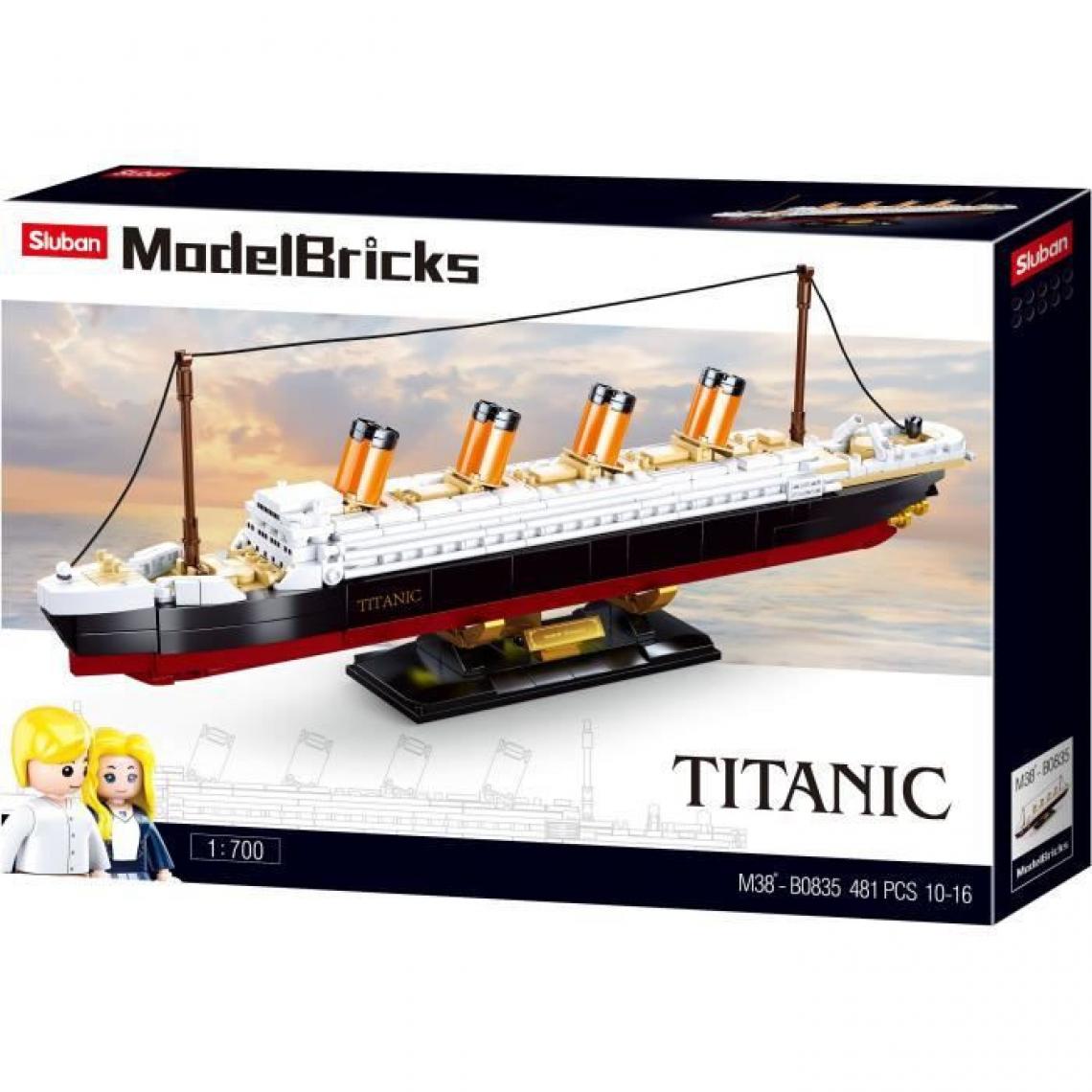 Sluban - SLUBAN Serie Titanic - Briques Compatibles Lego - Moyen format - Briques et blocs