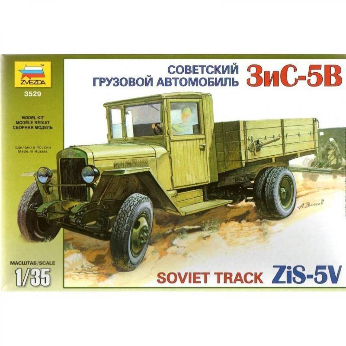Zvezda - Maquette Véhicule Soviet Track Zis-5v - Voitures
