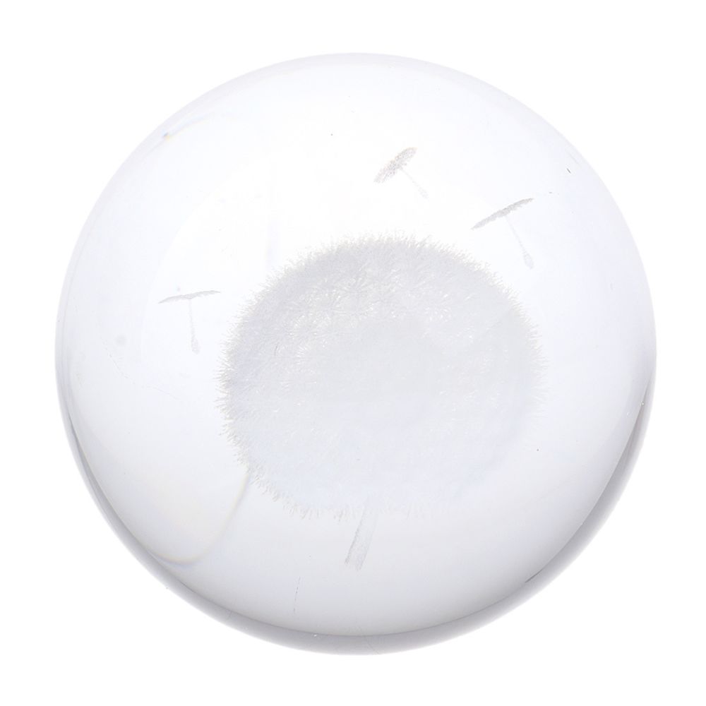 marque generique - 60mm pissenlit cristal boule de verre sphère affichage méditation décoration de la maison - Accessoires maquettes