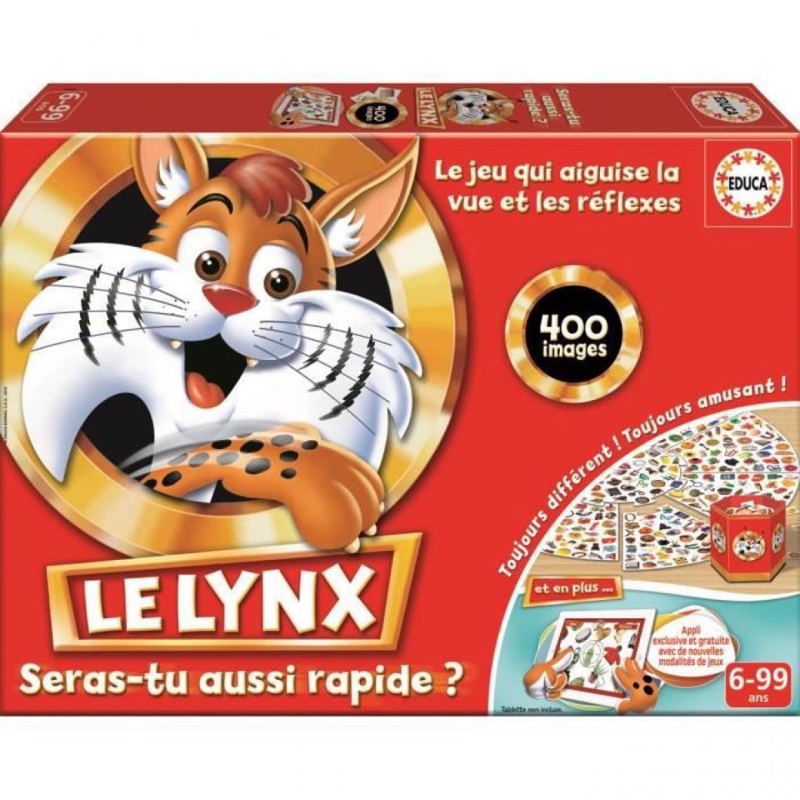Educa - EDUCA Le Lynx 400 Images avec Application - Jeux de stratégie