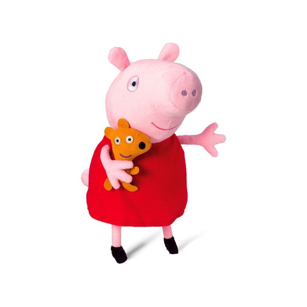 marque generique - BANDAI - Peluche Peppa Pig avec voix - Doudous