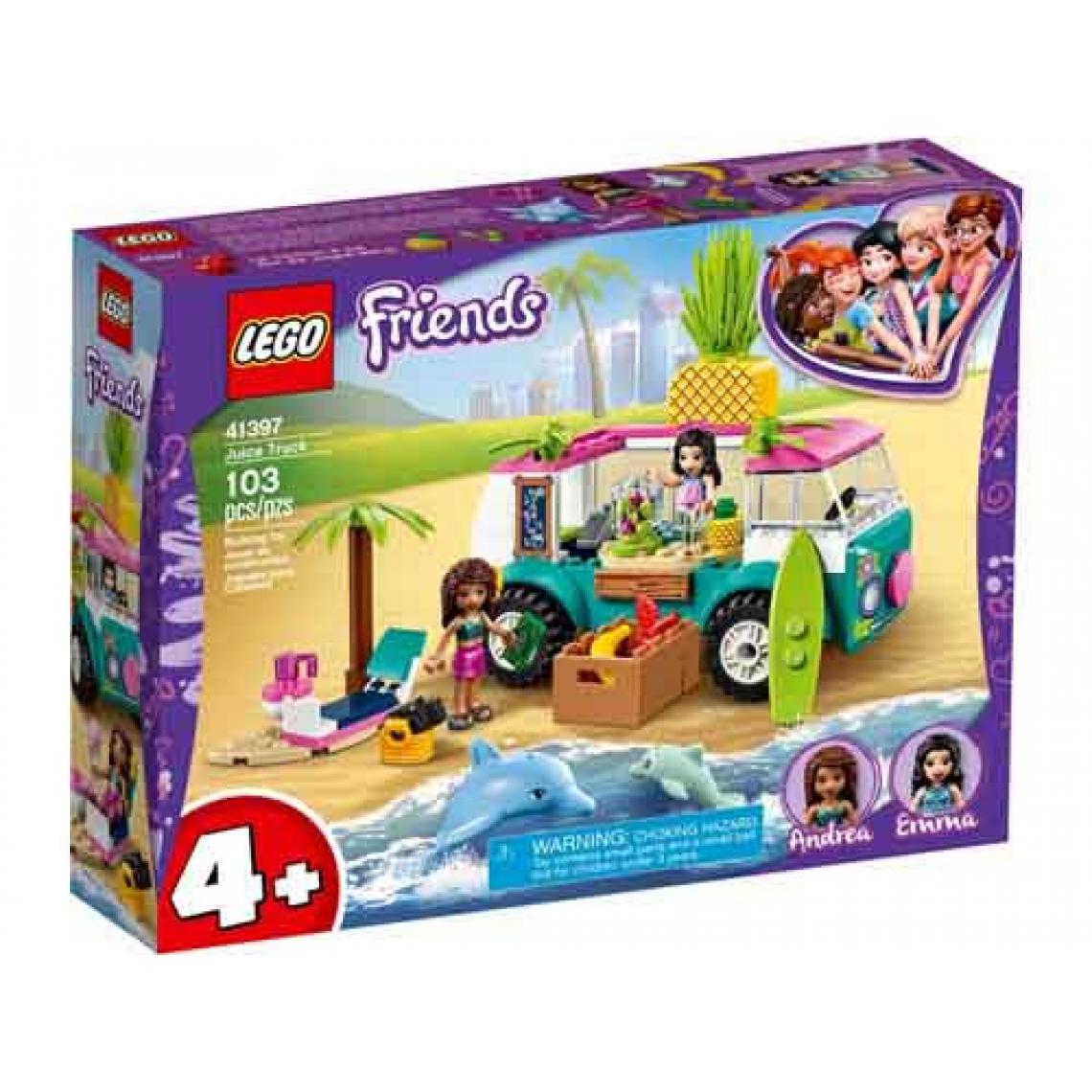 Lego - 41397 Le camion jus LEGO Friends - Briques Lego