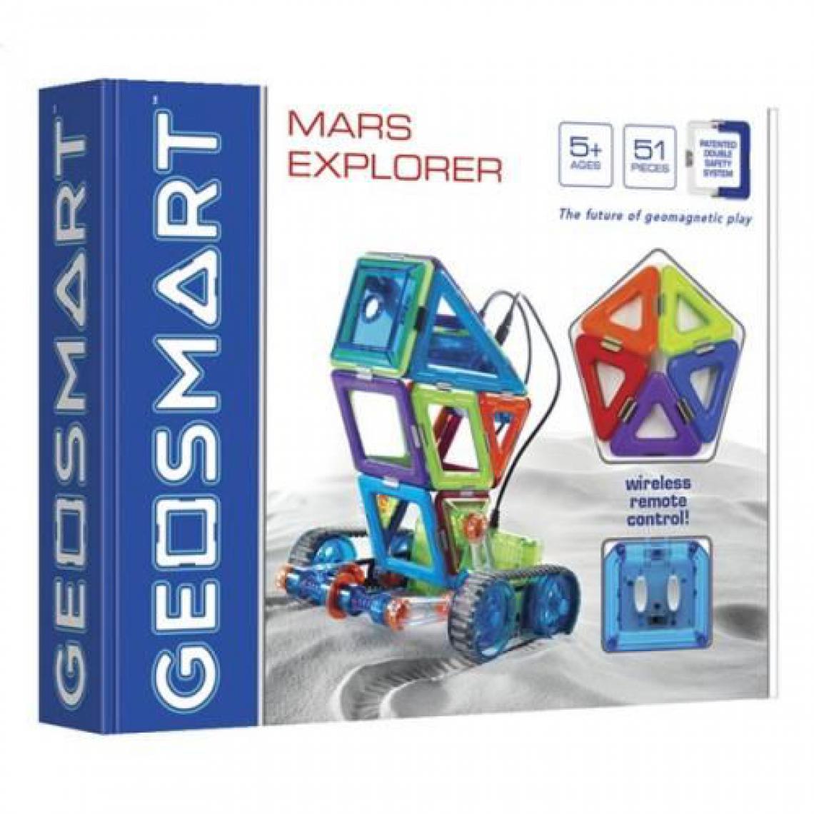 Inconnu - Jeu de construction magnétique Géosmart Mars Explorer Le robot 51 pièces - Magnétiques