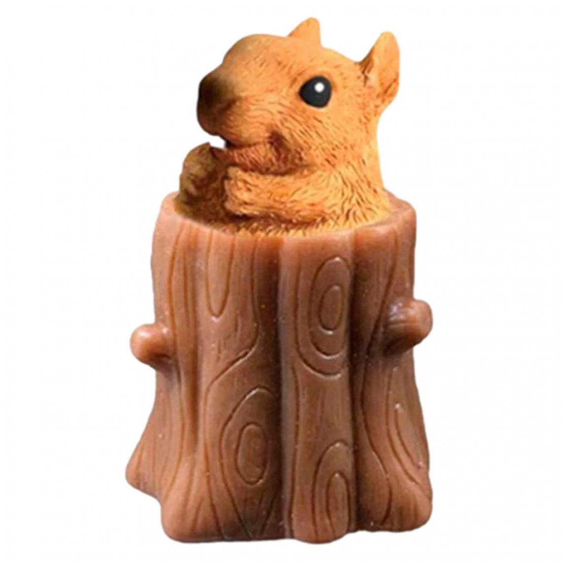 marque generique - Squeeze Squirrel Cup Jouets Relaxation Trick Toy Anti-anxiété Stress Relief - Jeux éducatifs