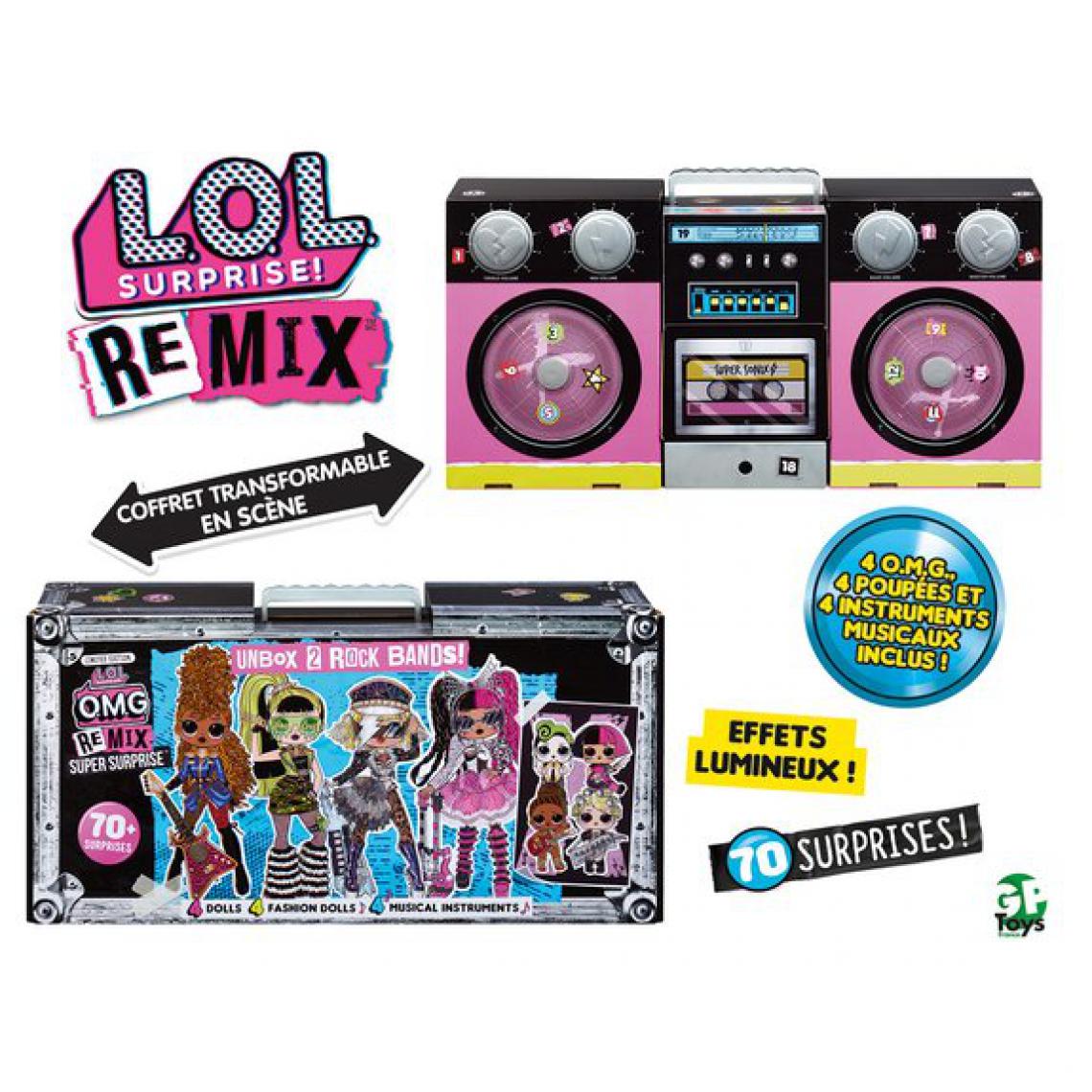 Ludendo - LOL Surprise Super Surprise Remix - Mini-poupées