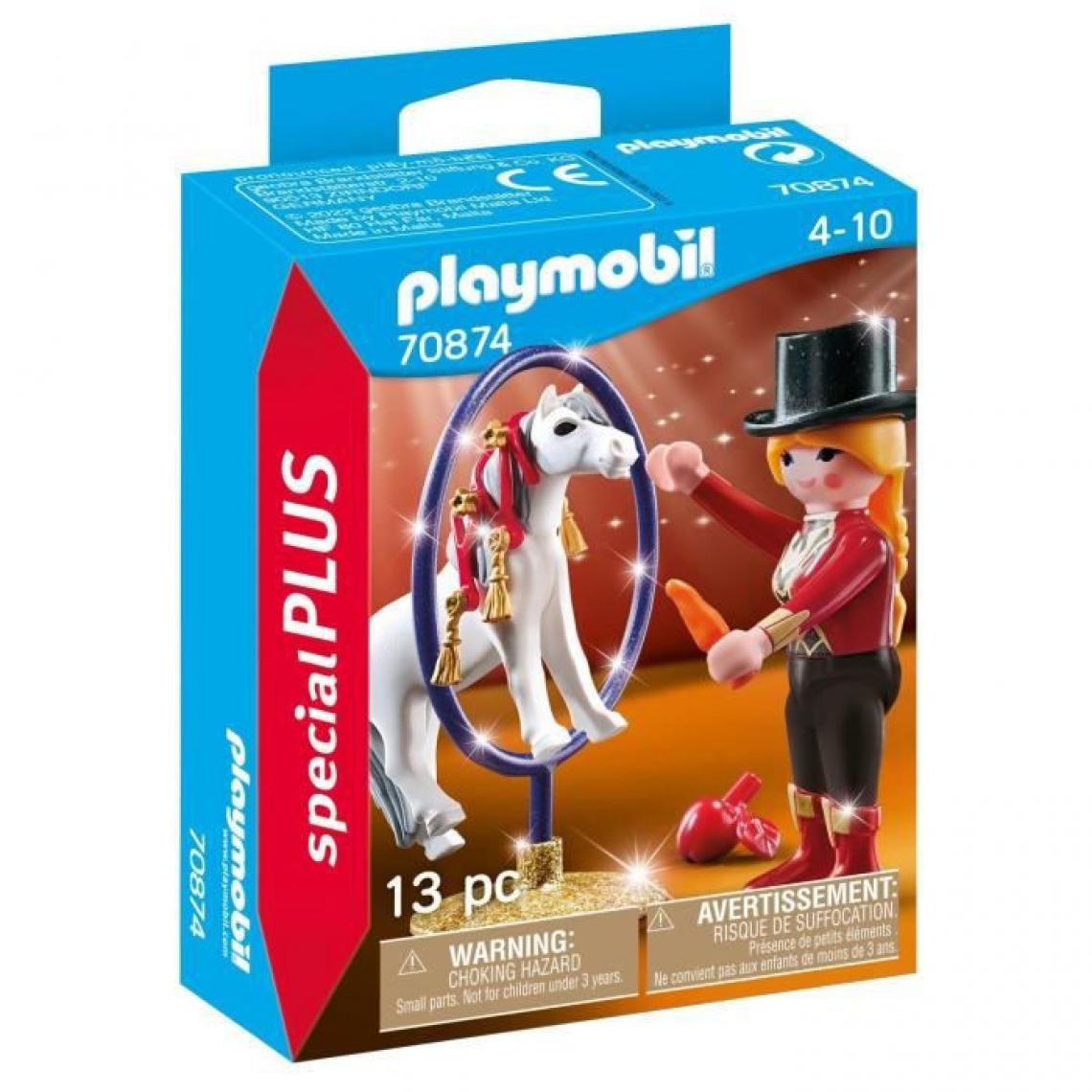 Playmobil - PLAYMOBIL - 70874 - Artiste avec poney - Playmobil