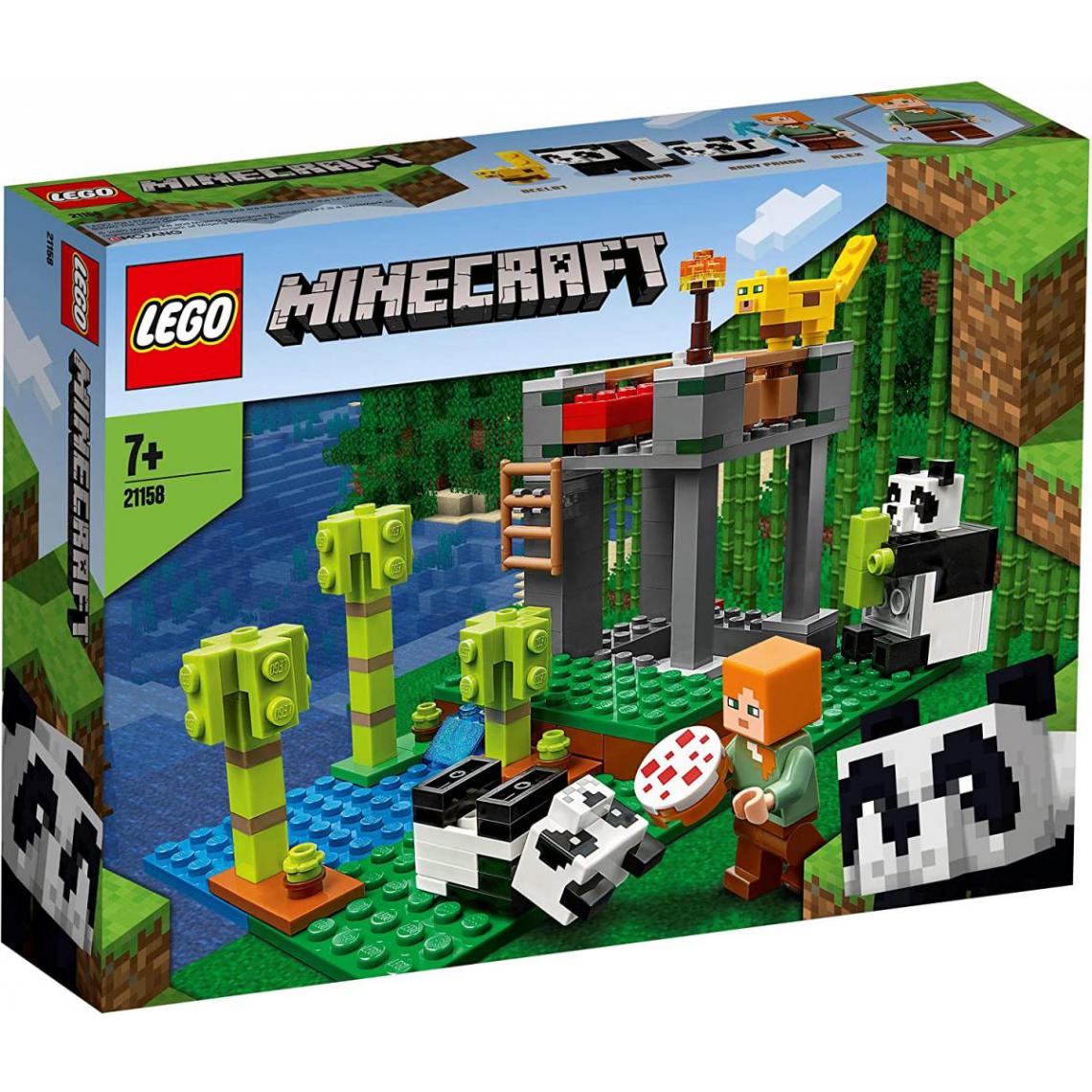 Lego - 21158 Ferme à pandas LEGO® Minecraft - Briques Lego