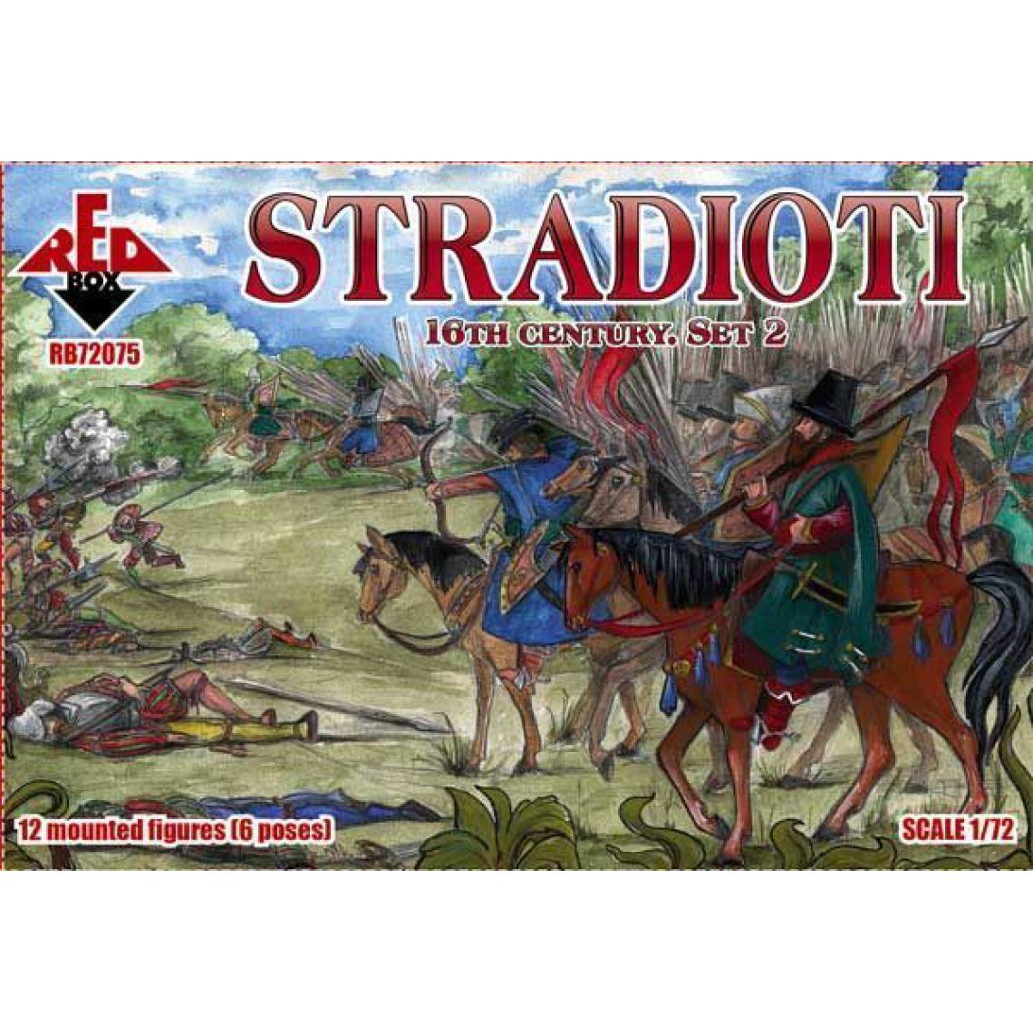 Red Box - Stradioti, 16th century. Set 2 - 1:72e - Red Box - Voitures RC