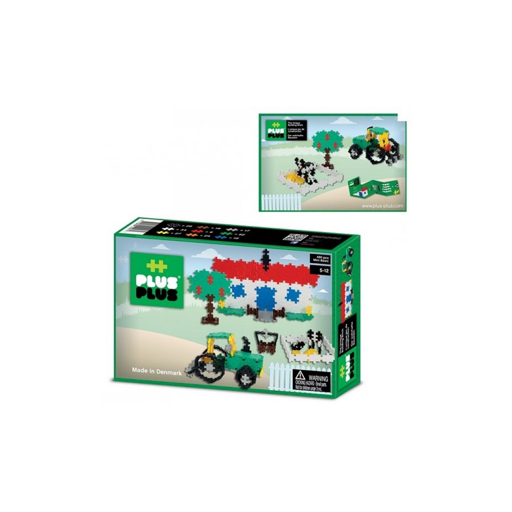 Plusplus - ++ Box Mini Basic Ferme 480 Pieces - Briques et blocs