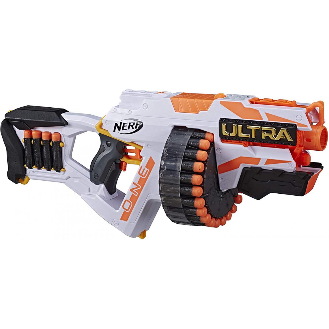 Nerf - pistolet Ultra One et 25 Flechettes Nerf Ultra Officielles orange blanc noir - Jeux d'adresse