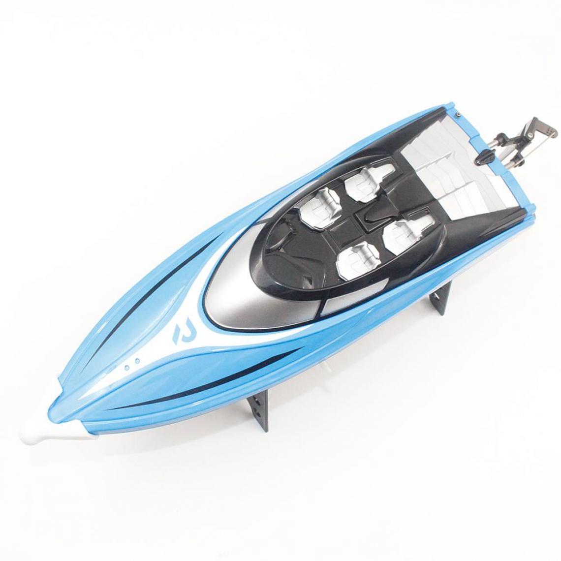 Universal - 2.4GHz 4ch 25km/H High Speed Mini Racing RC Boat Acceleration Boat avec système de refroidissement à l'eau Flip pour les enfants Jouets Cadeaux | RC Submarine(Bleu) - Bateaux RC