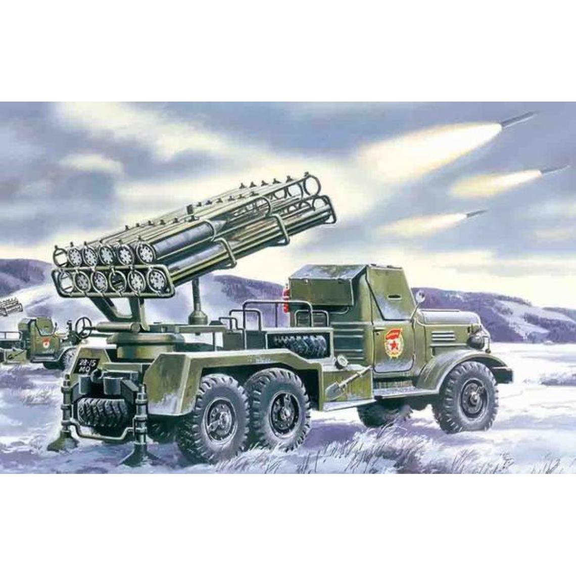 Icm - Russischer Raketenwerfer BM-24-12 - 1:72e - ICM - Accessoires et pièces