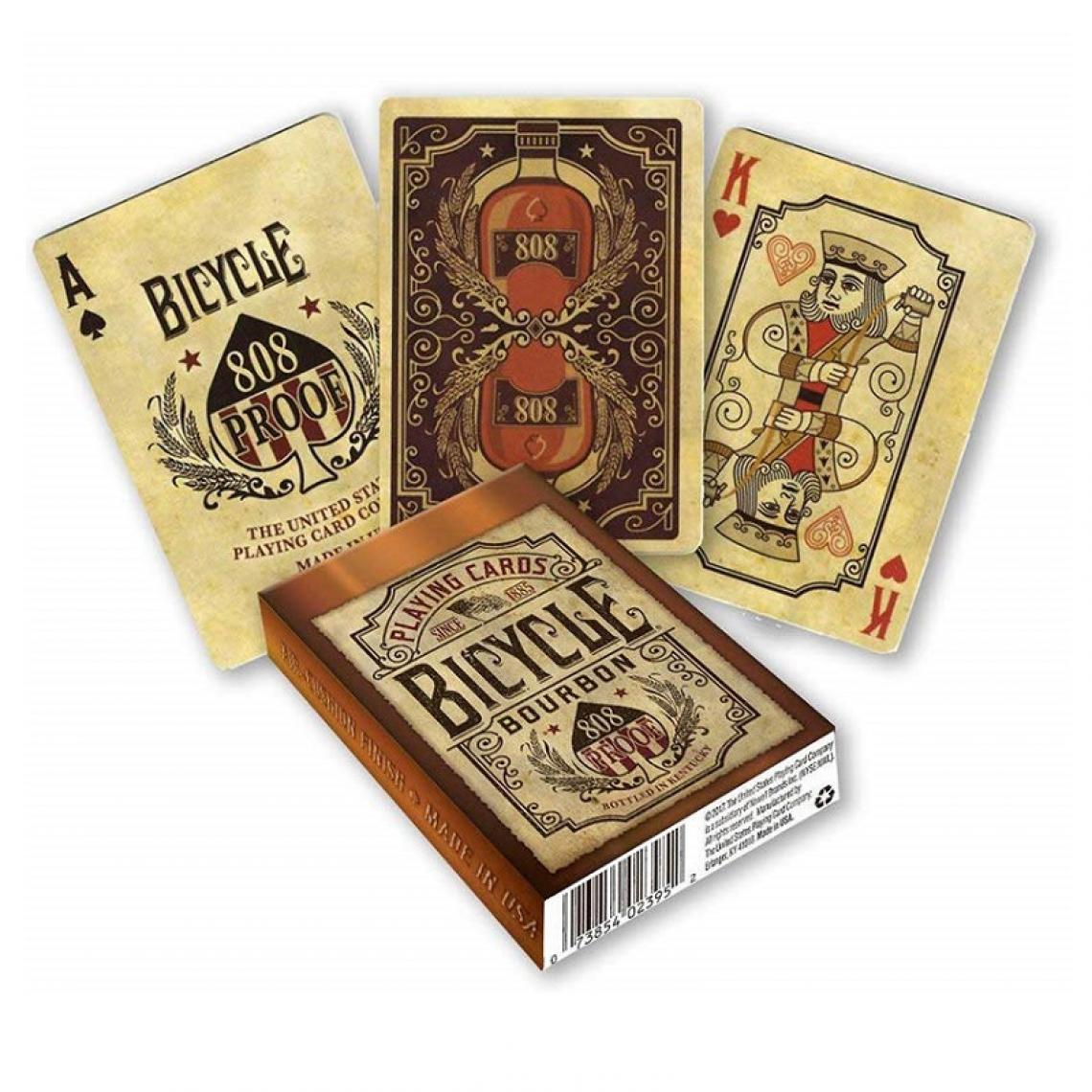 Universal - Jeu de cartes Kentucky Whisky Deck Collection Jeu de cartes Trucs magiques Accessoires Magicien(Jaune) - Jeux de cartes