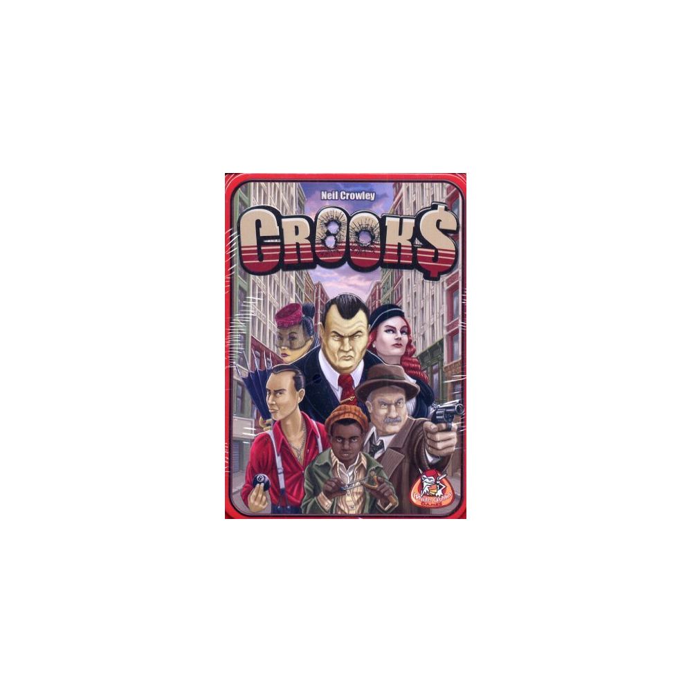 White Goblin Games - White Goblin Games Crooks Board Game - Jeux de cartes