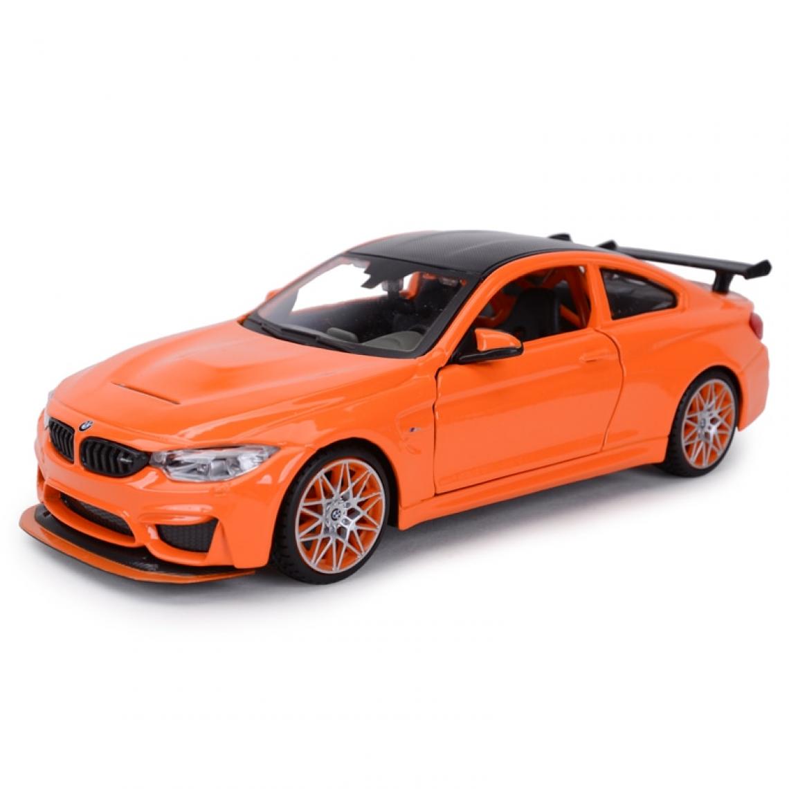 Universal - 1: 24 BMW M4 GTS Coupé statique Modèle collectable Voiture jouet | Voiture jouet moulée sous pression (orange) - Voitures