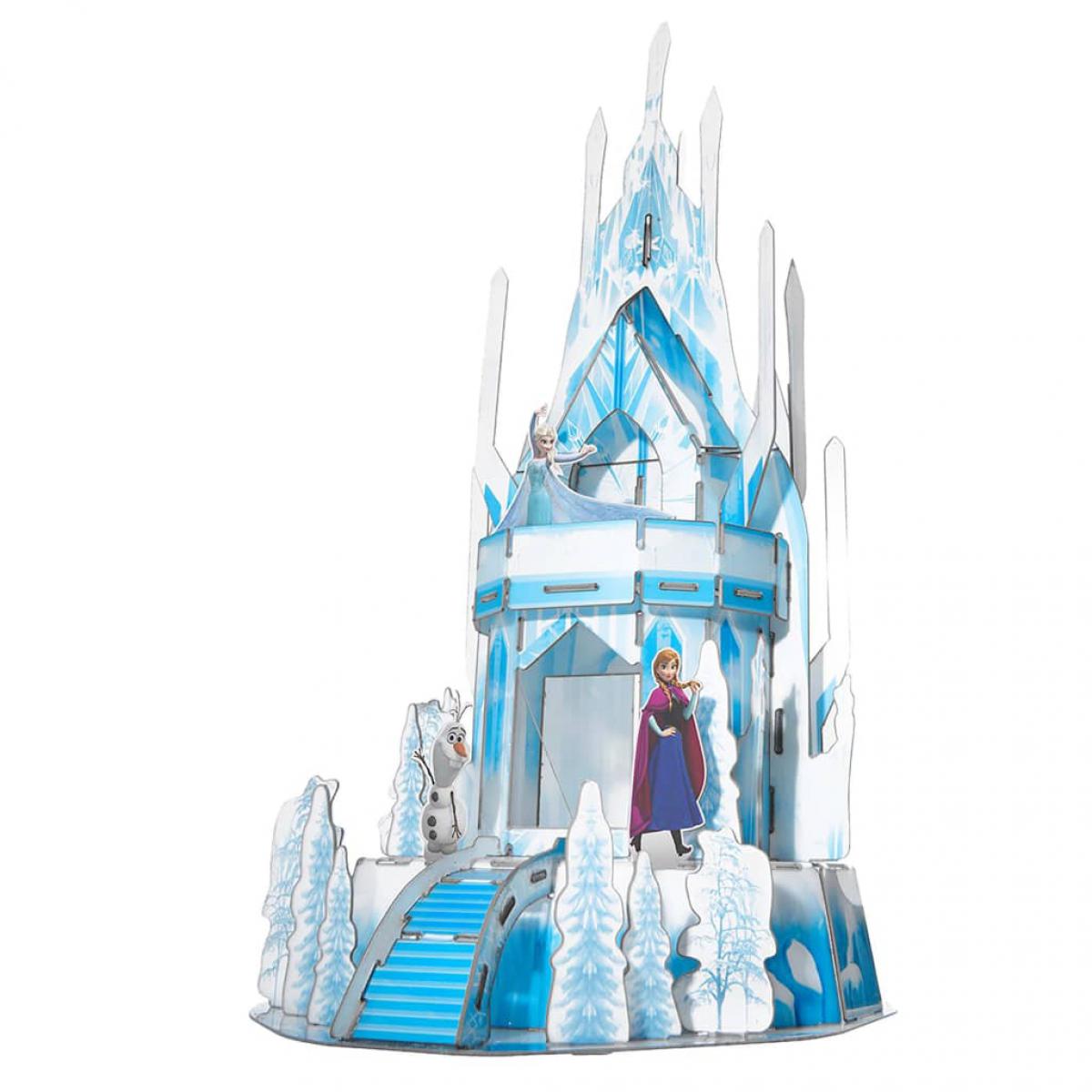 Frozen - Frozen 2 Puzzle 3D Ice Palace 47 pcs Bleu translucide - Animaux
