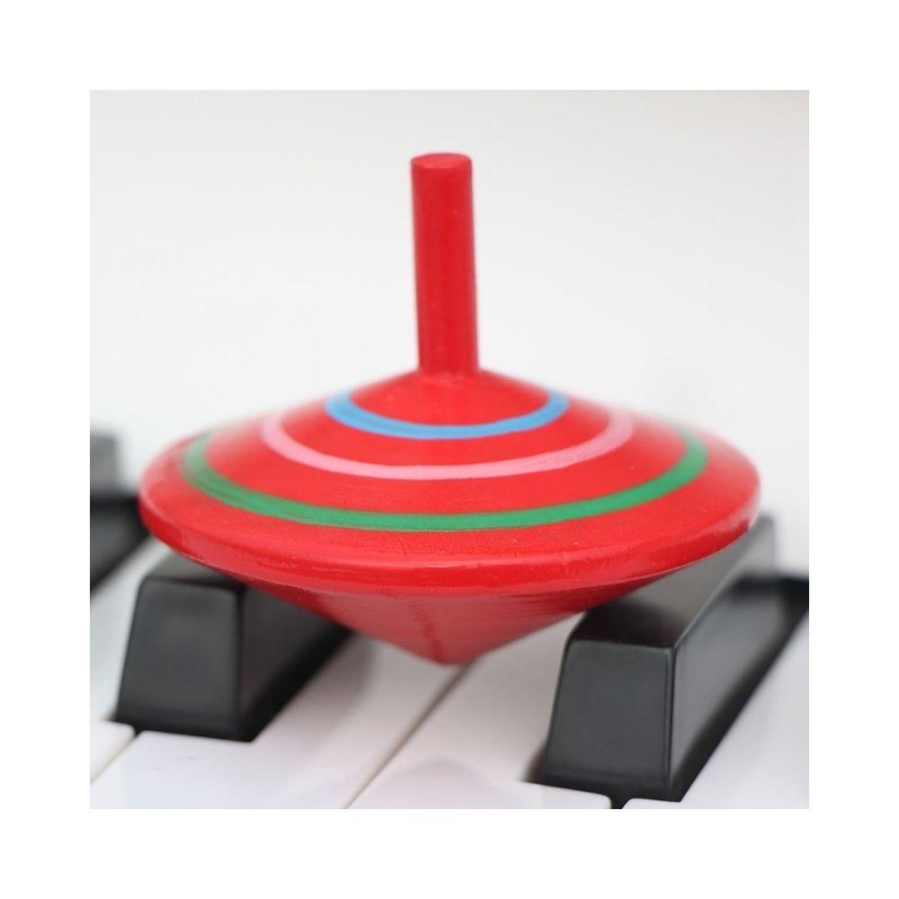 Wewoo - Jouet en bois Parent-enfant bricolage Puzzle Toy Mini rotatif Gyro, taille: 6 * 6cm - Jeux d'éveil