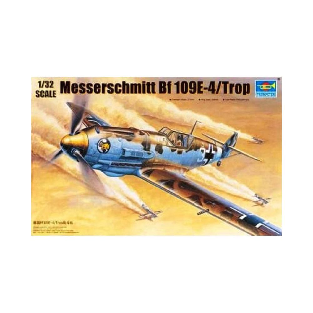 Trumpeter - Maquette Avion Messerschmitt Bf 109e-4/trop - Avions