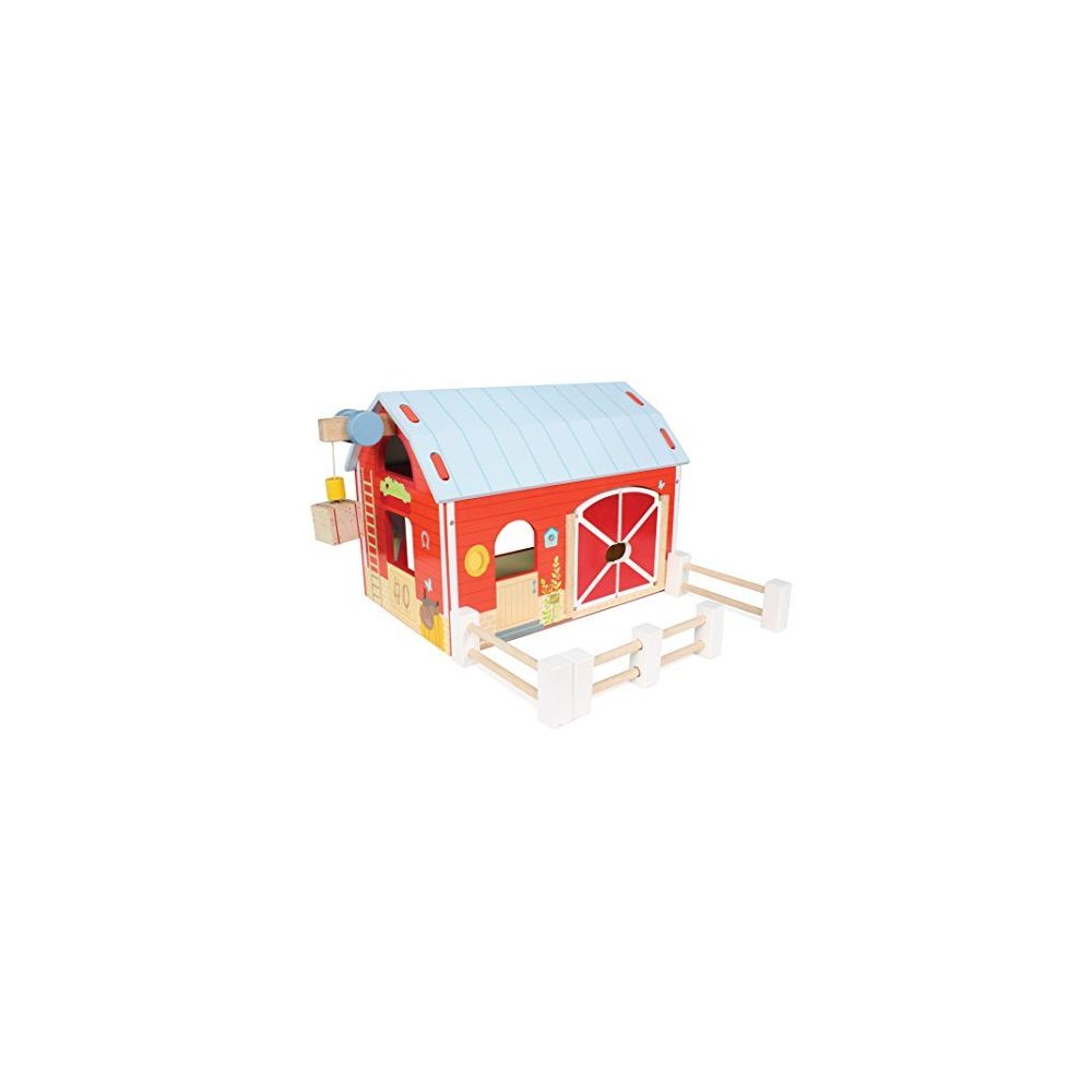 Le Toy Van - Le Toy Van Red Barn Premium Wooden Toys for Kids Ages 3 Years & Up - Jeux de rôles
