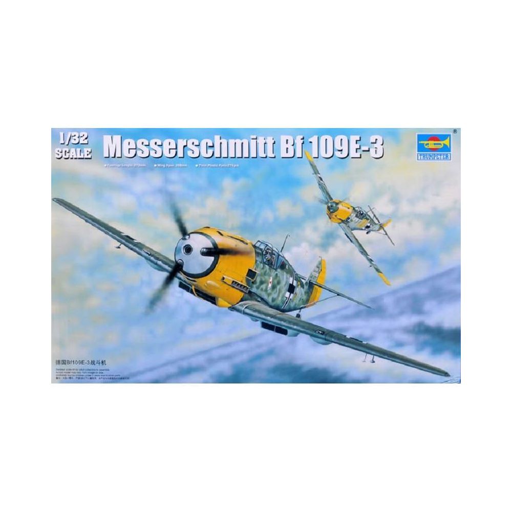 Trumpeter - Maquette Avion Messerschmitt Bf 109e-3 - Avions