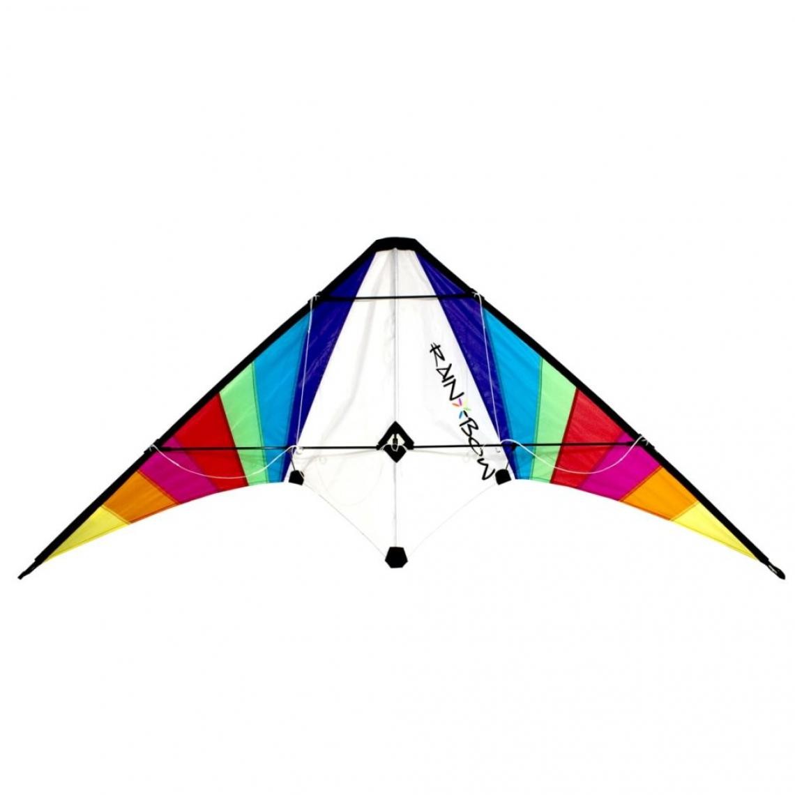 Rhombus - RHOMBUS Cerf-volant acrobatique design arc-en-ciel - Jeux d'adresse