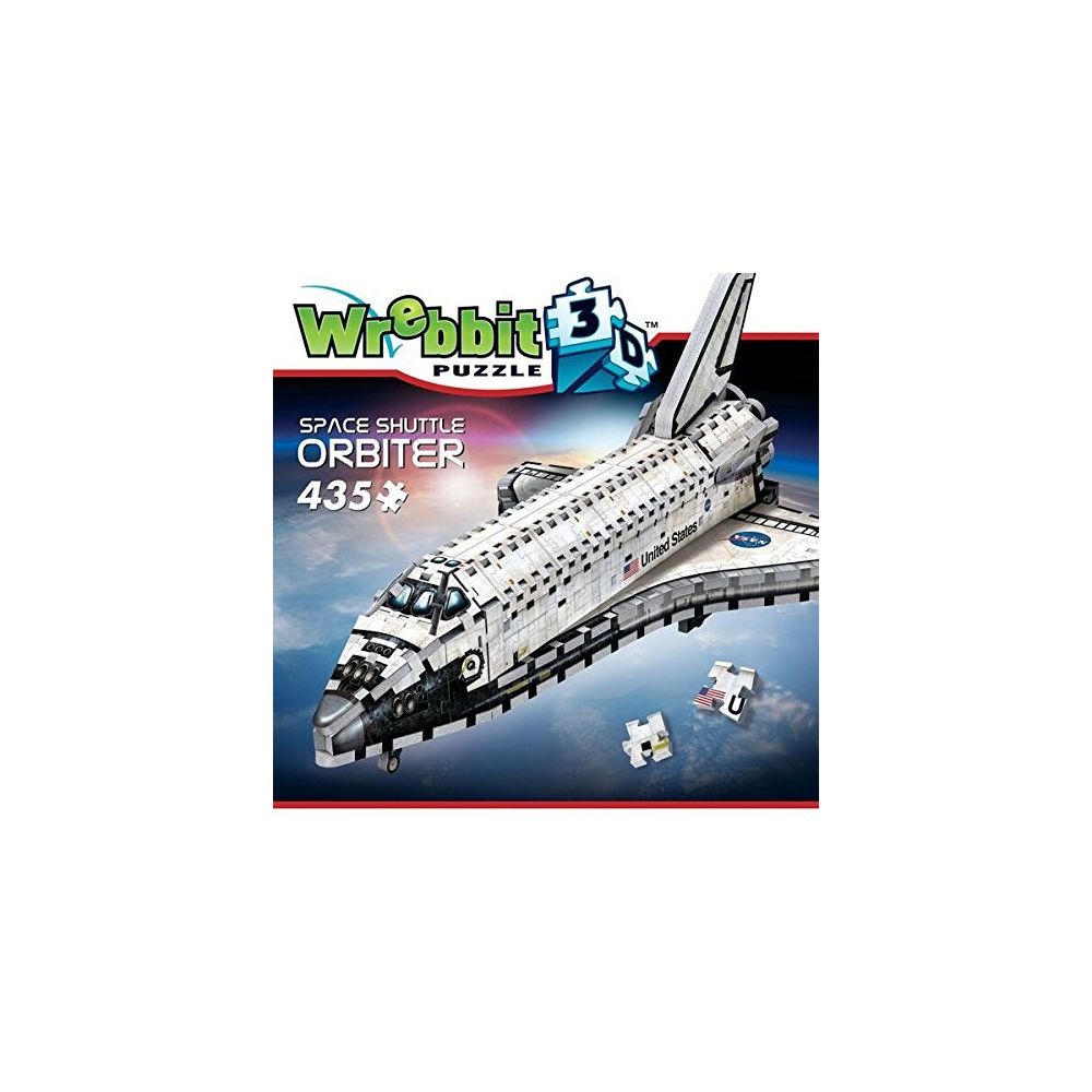 Wrebbit - Wrebbit 3D Space Shuttle Orbiter 3D jigsaw puzzle (435-piece) - Puzzles 3D