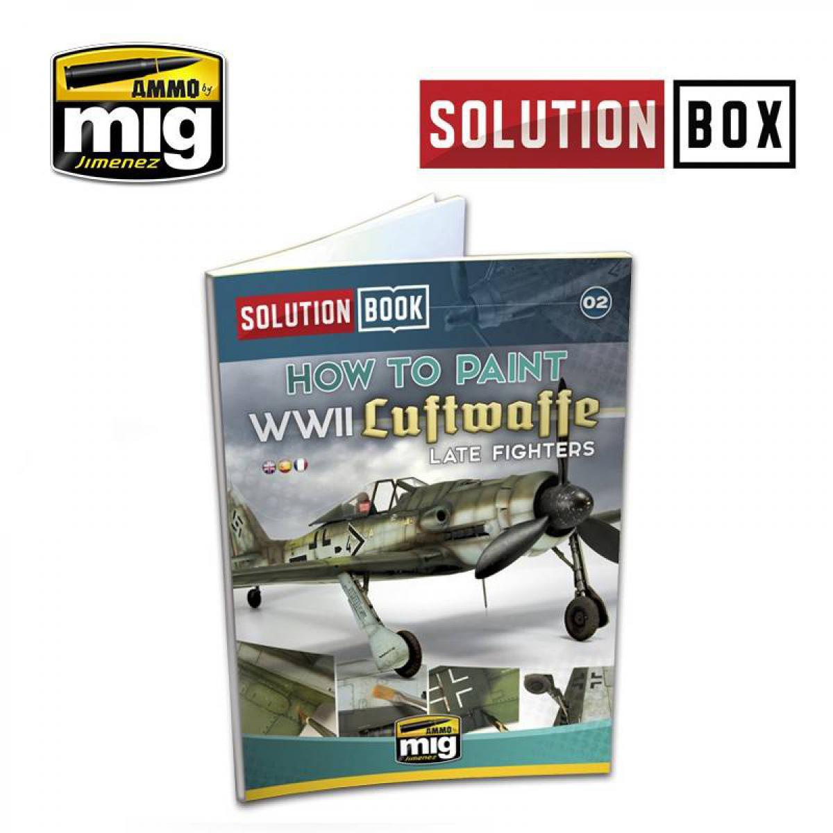 Mig Jimenez Ammo - Magazine Wwii Luftwaffe Late Fighters Solution Book (multilingual) - Accessoires maquettes