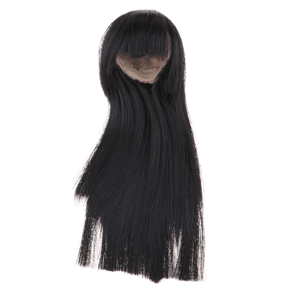 marque generique - 16inch bjd cheveux longs perruque frisée pour yosd 1/4 poupée bricolage coloré - Poupons