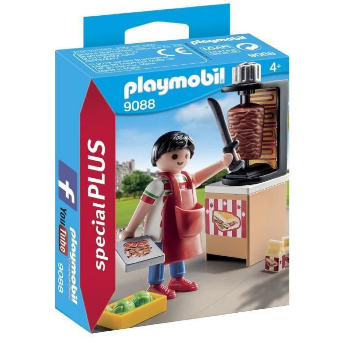 Playmobil - PLAYMOBIL 9088 - Vendeur de Kebab - Playmobil