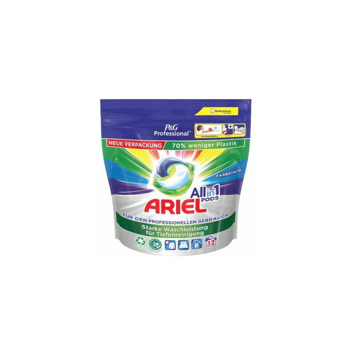 Ariel - ARIEL PROFESSIONAL Pods 3en1 lessive couleur, 3x27 doses () - Cuisine et ménage