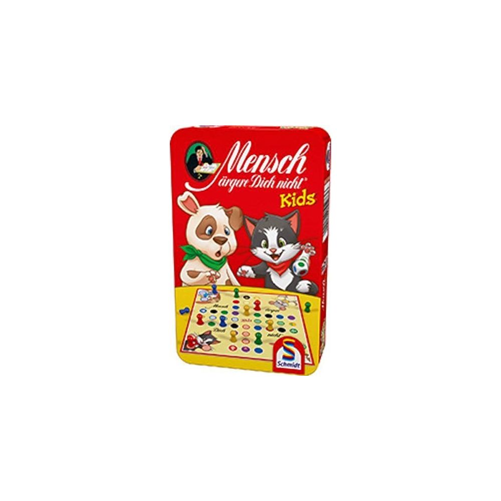 Schmidt Spiele - Schmidt Spiele Madn Kids - Metalldose Board Game - Jeux de cartes