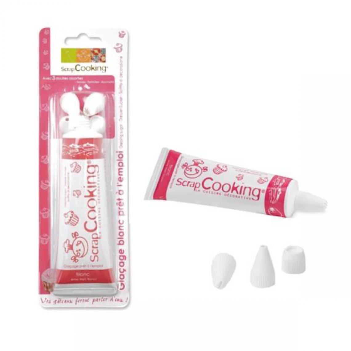 Scrapcooking - Glaçage blanc 100 g - Kits créatifs