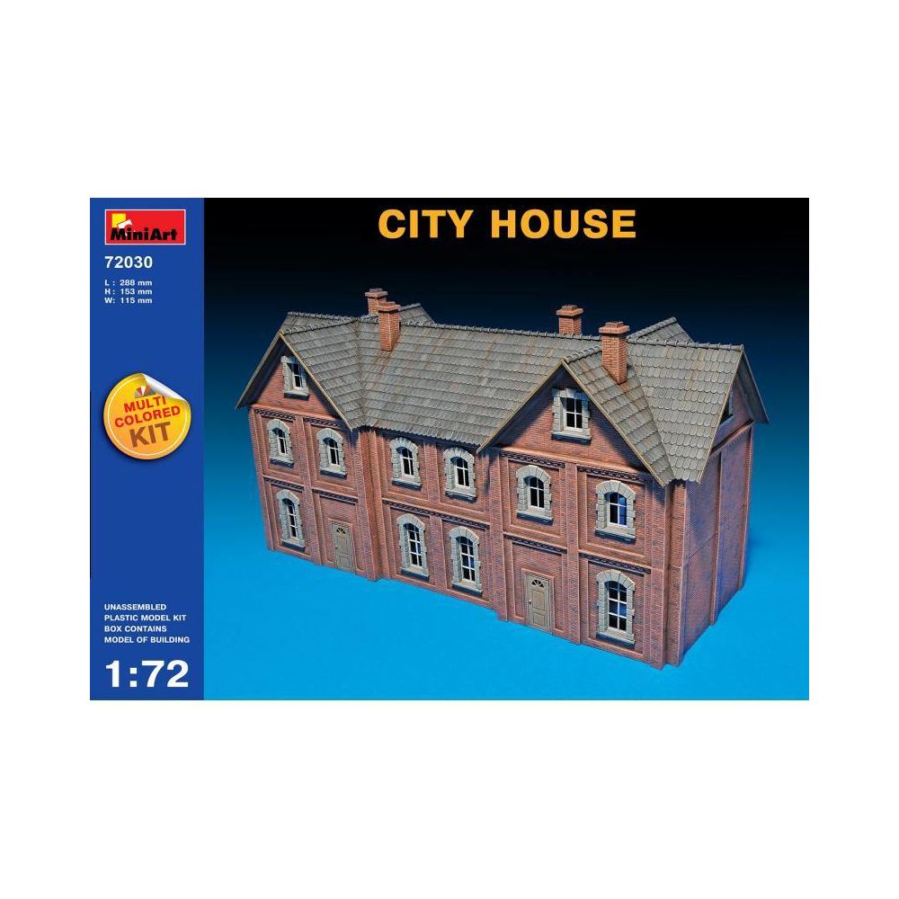 Mini Art - City House - Décor Modélisme - Accessoires maquettes