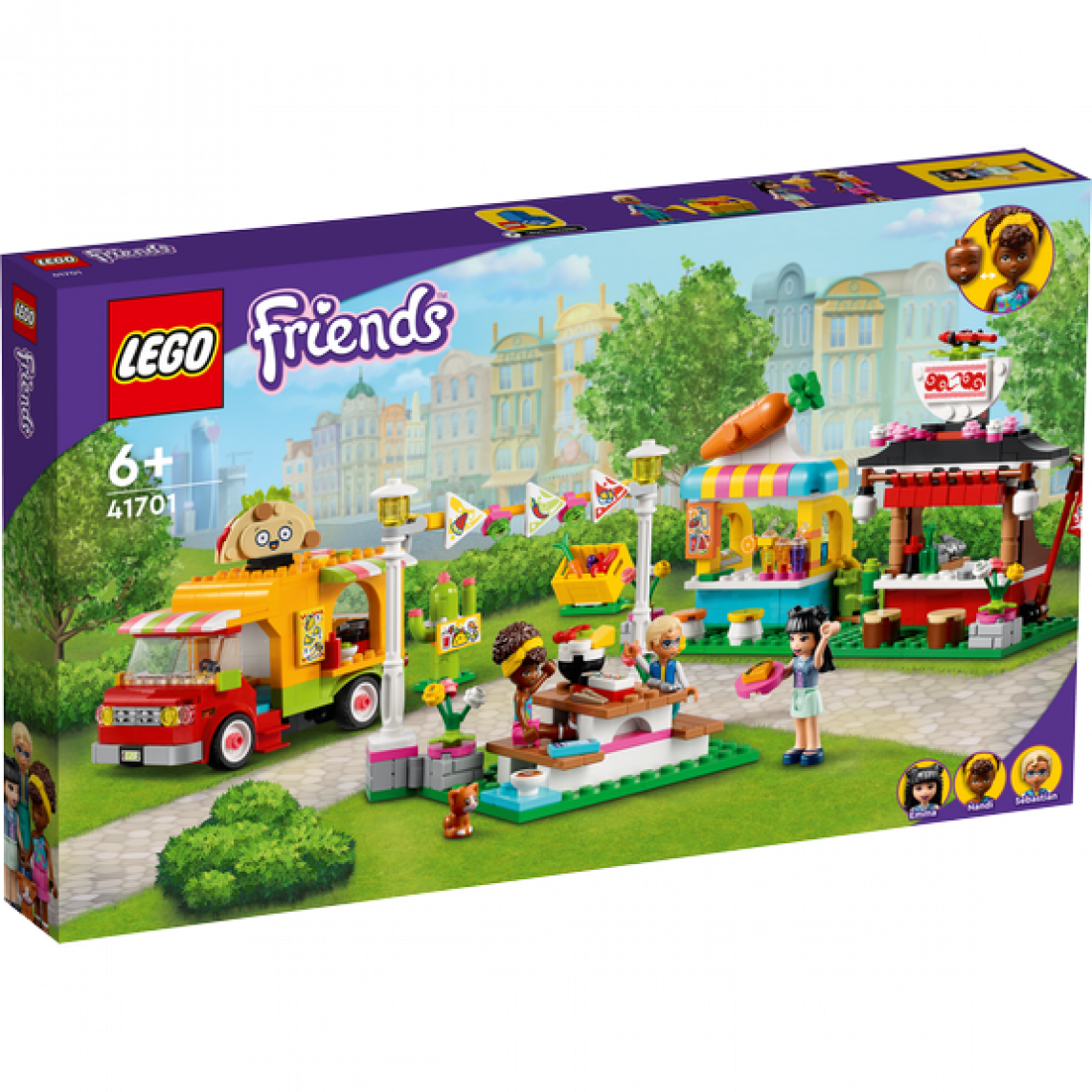 Ludendo - Le marché de street food LEGO Friends 41701 - Briques et blocs