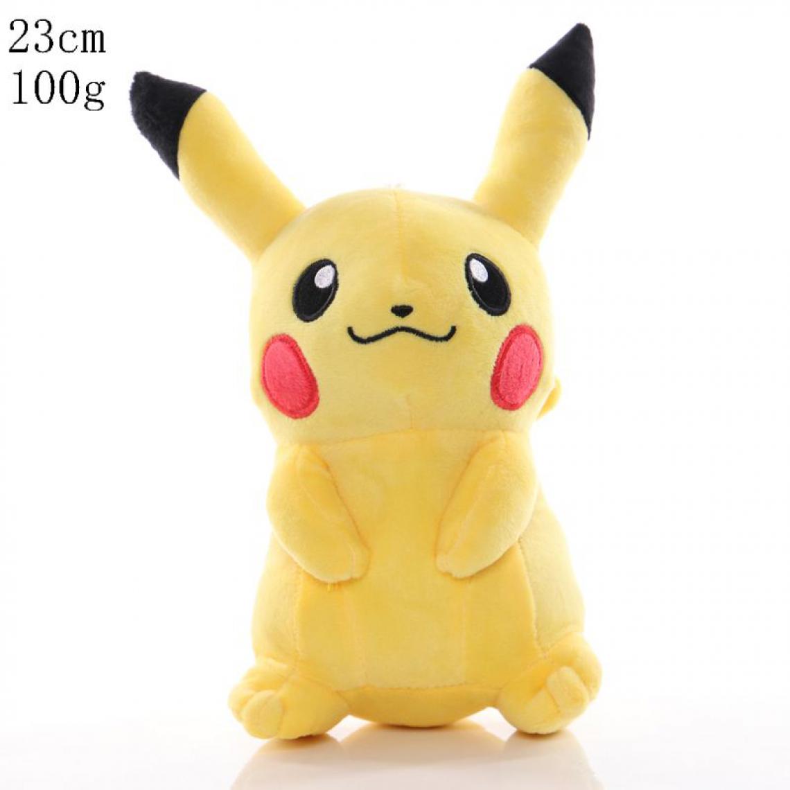 Generic - Poupée en peluche pokémon Pikachu 23 cm - Jaune  - Animaux