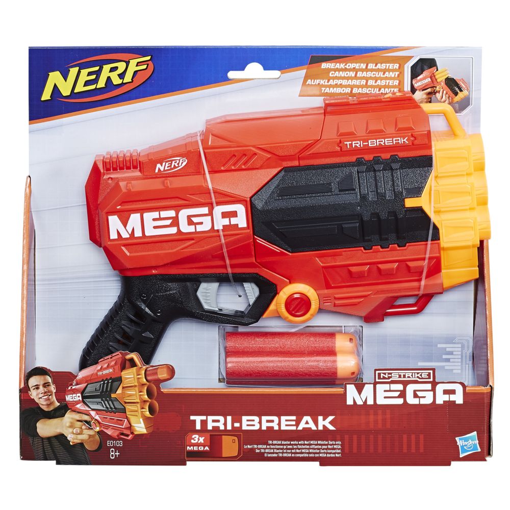 Nerf - NERF MEGA TRI BREAK-E0103EU40 - Jeux d'adresse
