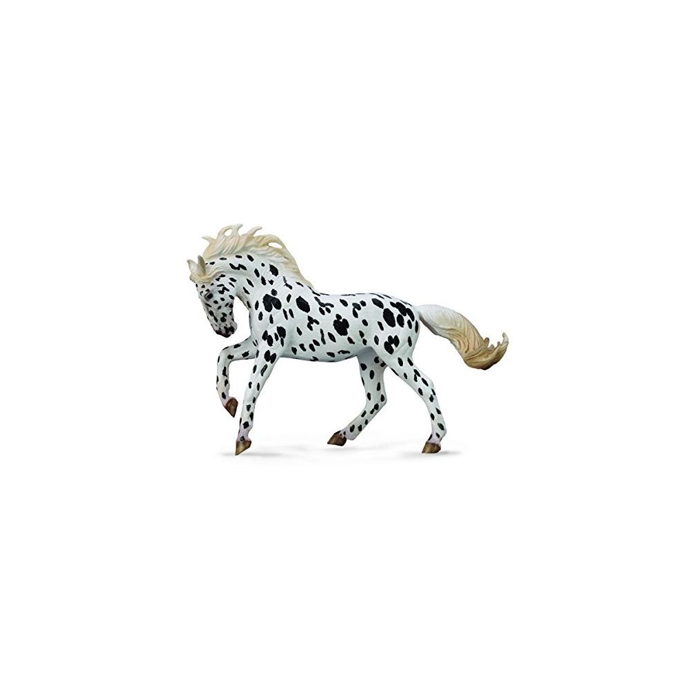 Collecta - Collect A Horse Life Knabstrupper Black Leopard Mare Toy Figure - Carte à collectionner