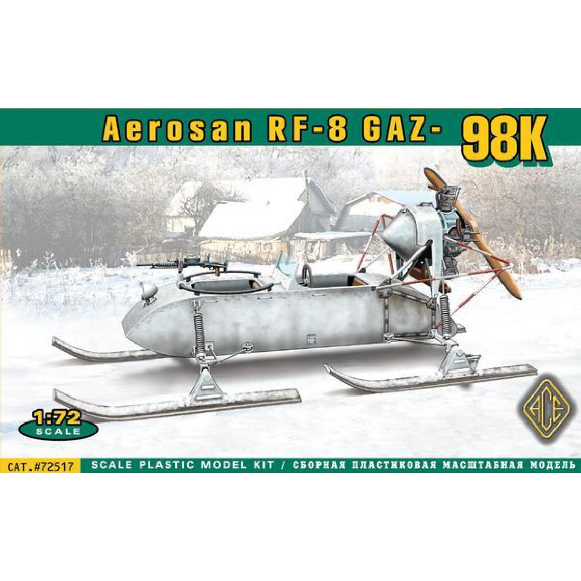Ace - Aerosan RF-8 GAZ-98K - 1:72e - ACE - Accessoires et pièces