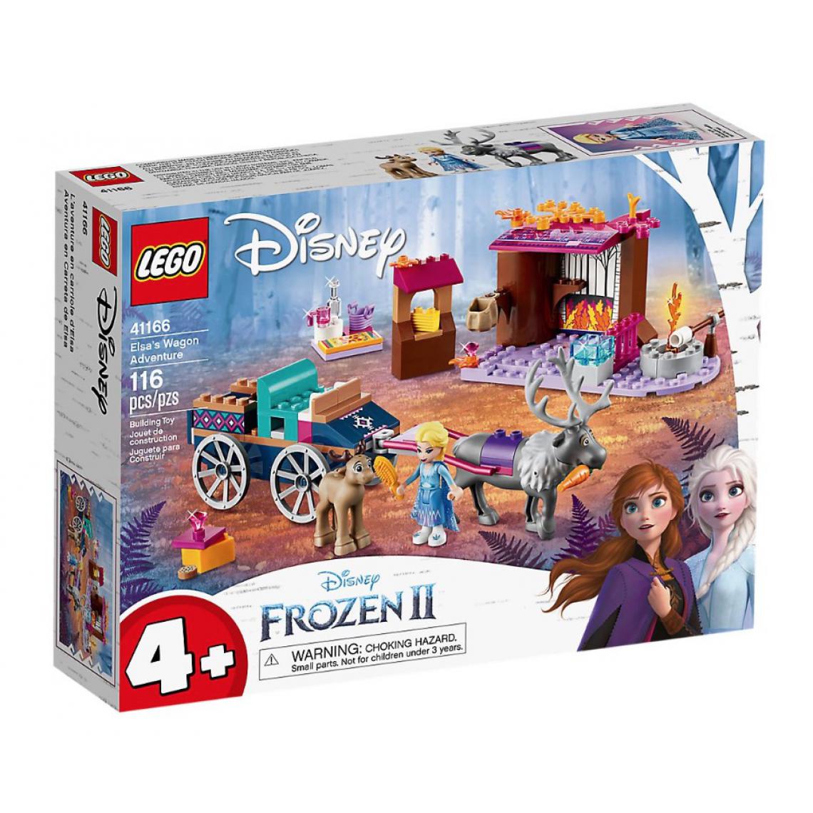 Lego - 41166 L aventure en caleche d Elsa La Reine des neiges II LEGO® 4+ | Disney - Briques Lego
