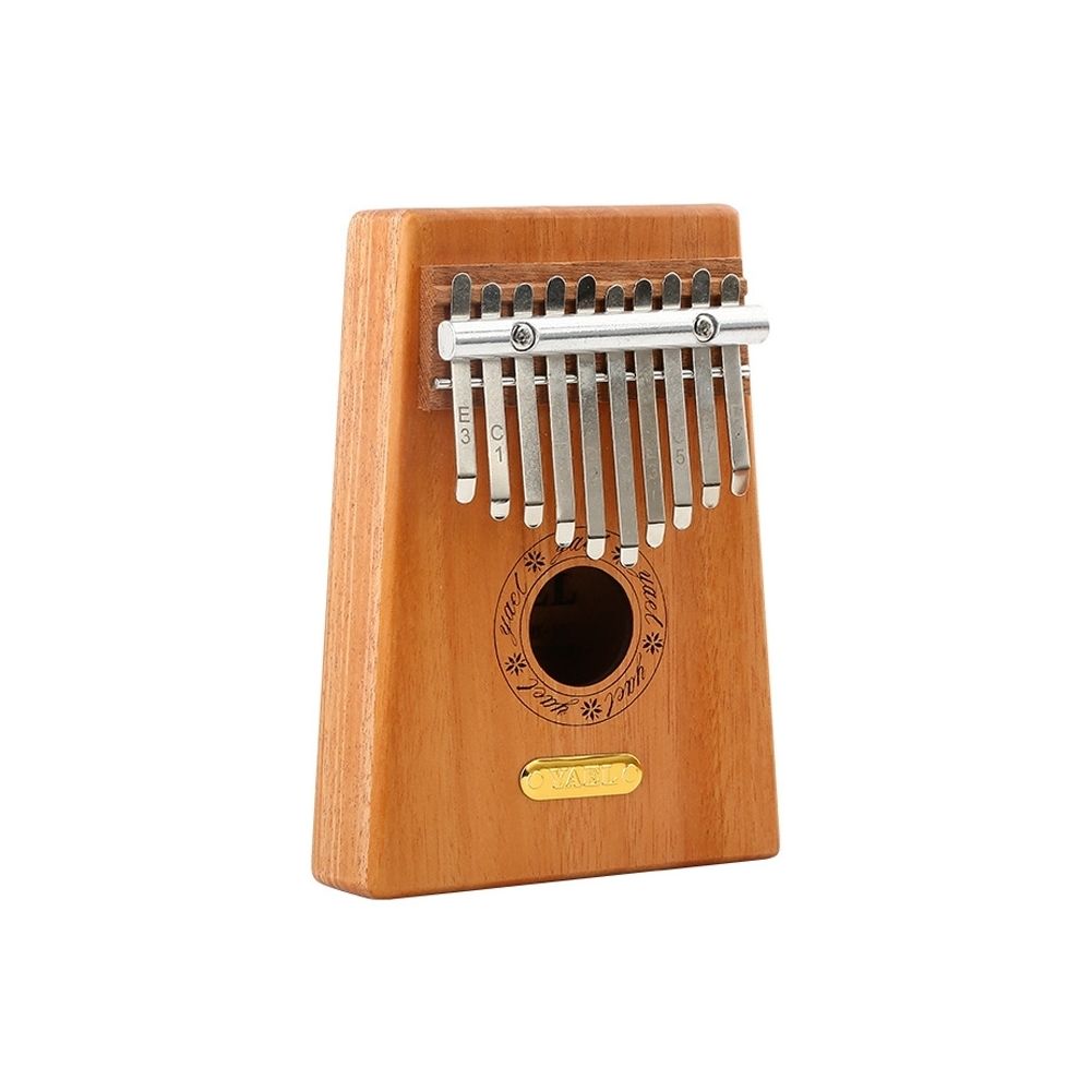 Wewoo - Pouce Piano Kalimba Doigt 10 Doigts Débutant Entrée Instrument de Musique Portable Couleur bois - Instruments de musique
