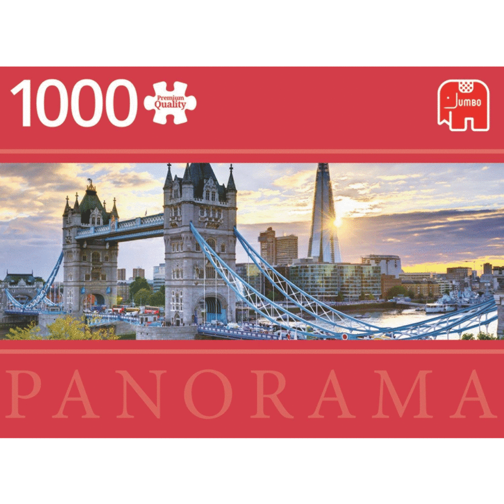 Jumbo - Puzzle 1000 pièces - Tower Bridge, Londres - Animaux