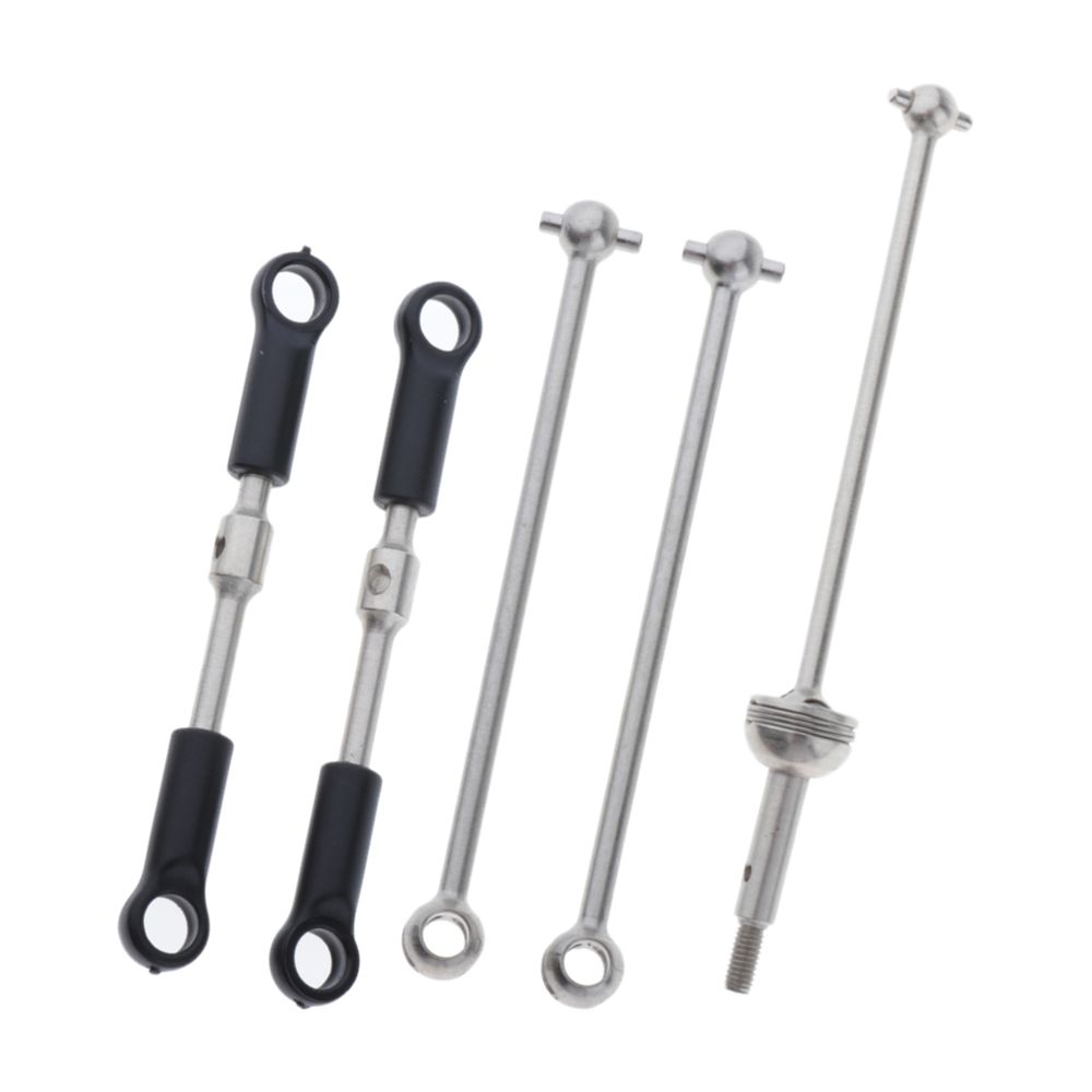 marque generique - RC Universal Drive Shaft Dogbone Universal Joint u0026 Pull Rod For WLtoys 144001 - Accessoires et pièces