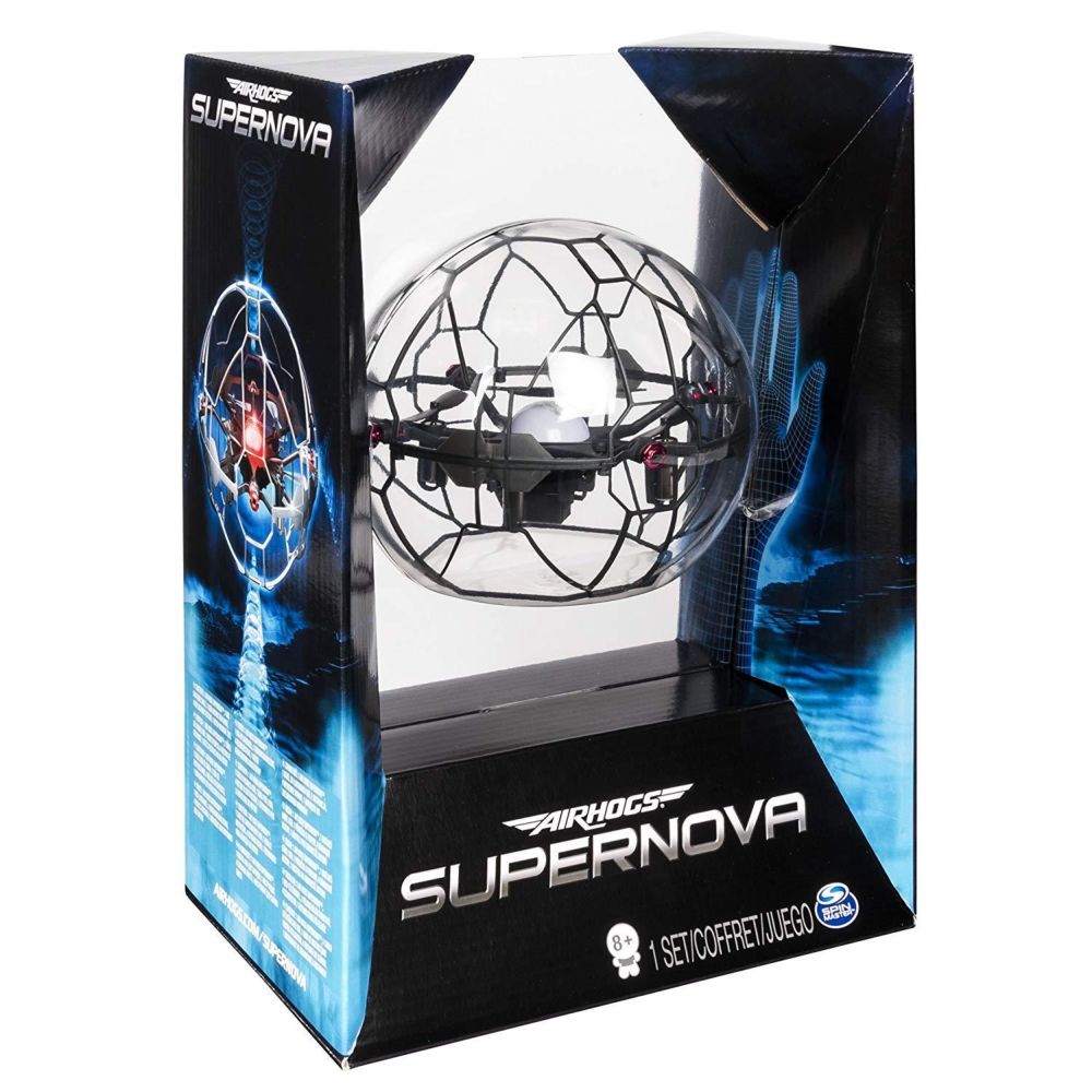 Spin Master - Spin Master 14826 Airhogs Supernova - Drone contrôlé par geste - Hélicoptères RC