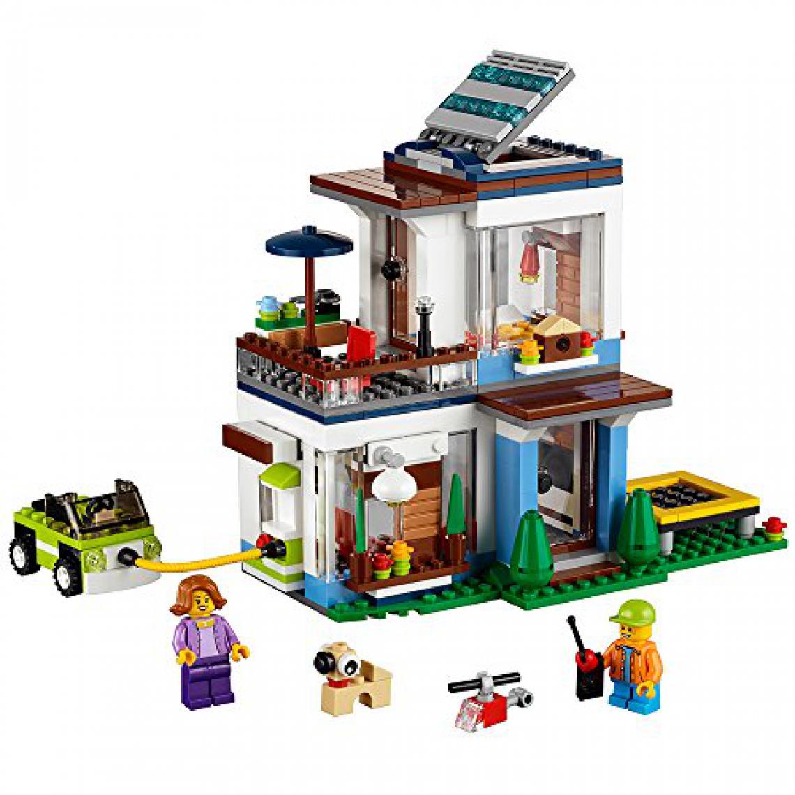 Lego - LEgO creator Modular Modern Home 31068 Kit de construction (386 pièces) - Briques et blocs