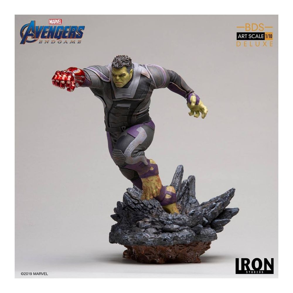 Iron Studio - Avengers : Endgame - Statuette BDS Art Scale 1/10 Hulk Deluxe Ver. 22 cm - Films et séries