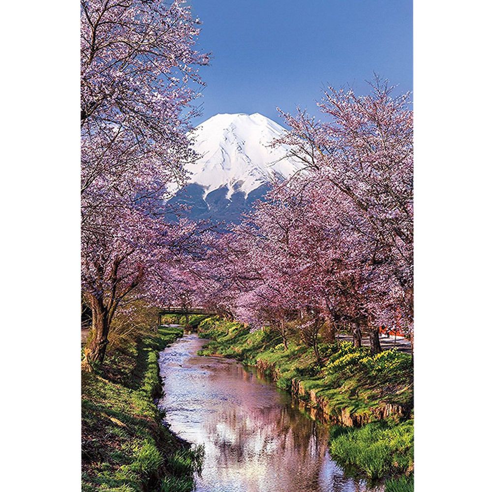 Clementoni - Puzzle 1000 pièces : Mont Fuji - Animaux